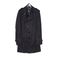 メンズ バーバリーブラックレーベル BURBERRY BLACK LABEL 裏地 ノバチェック トレンチ コート